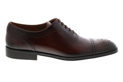 Bruno Magli Ancona ANCONA Mens Brown Oxfords Wingtip & Brogue Shoes