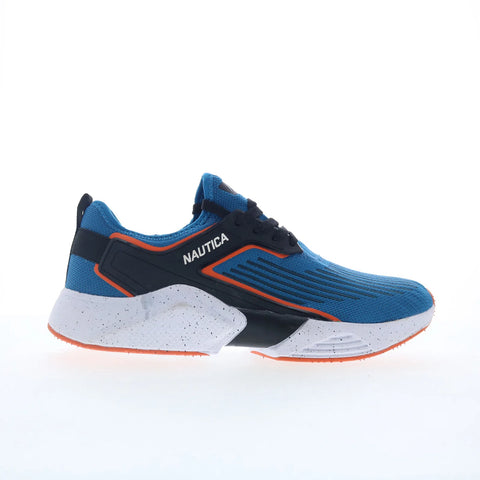 Nautica Andino 2 Mens Blue Mesh Lace Up Lifestyle Sneakers Shoes