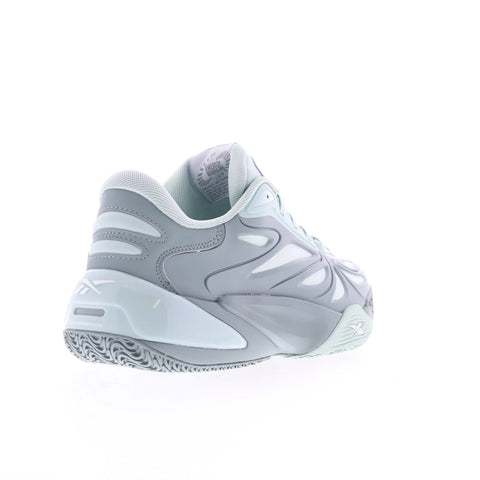 Reebok Angel Reese 1 Mens Blue Leather Lace Up Athletic Basketball Shoes