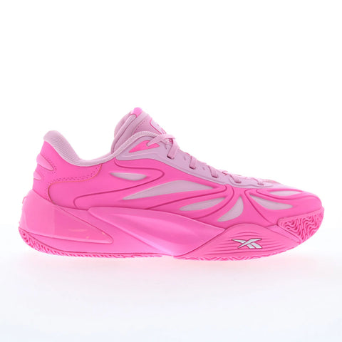 Reebok Angel Reese 1 Mens Pink Synthetic Lace Up Athletic Basketball Shoes
