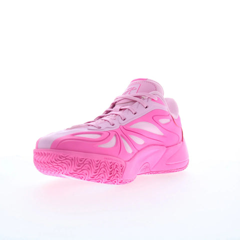Reebok Angel Reese 1 Mens Pink Synthetic Lace Up Athletic Basketball Shoes