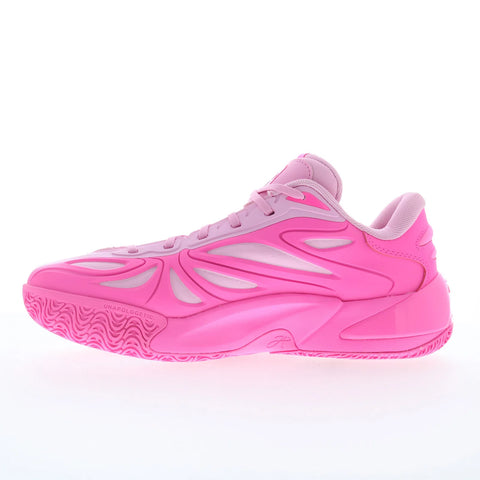 Reebok Angel Reese 1 Mens Pink Synthetic Lace Up Athletic Basketball Shoes