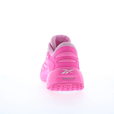 Reebok Angel Reese 1 Mens Pink Synthetic Lace Up Athletic Basketball Shoes