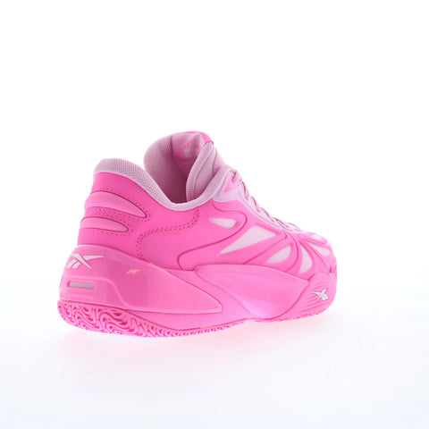 Reebok Angel Reese 1 Mens Pink Synthetic Lace Up Athletic Basketball Shoes