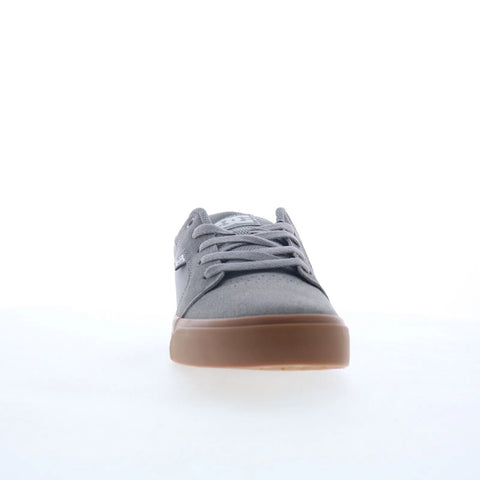 DC Anvil DC01635020-GRYGUM Mens Gray Canvas Skate Inspired Sneakers Shoes