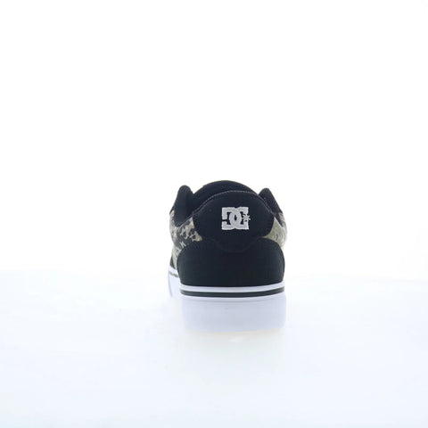 DC Anvil TX 320040-XKCW Mens Black Canvas Skate Inspired Sneakers Shoes