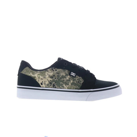 DC Anvil TX 320040-XKCW Mens Black Canvas Skate Inspired Sneakers Shoes