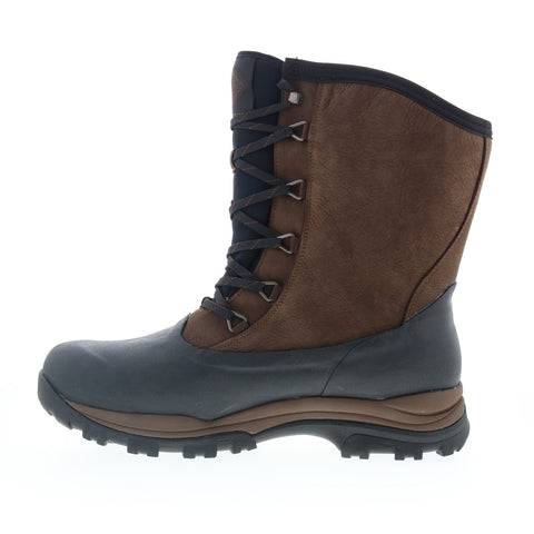 Original Muck Arctic Outpost Lace Mid AOL900 Mens Brown Suede Winter Boots
