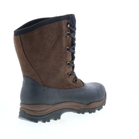 Original Muck Arctic Outpost Lace Mid AOL900 Mens Brown Suede Winter Boots