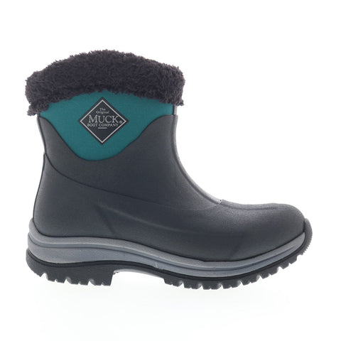 Original Muck Arctic Apres Slip-On AP8300 Womens Black Synthetic Winter Boots