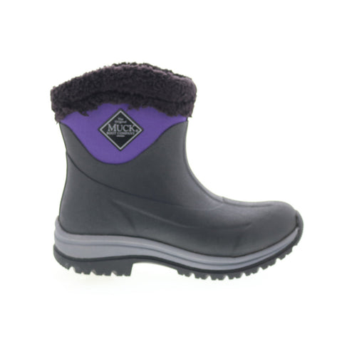 Original Muck Arctic Apres Slip-On AP8500 Womens Black Synthetic Winter Boots