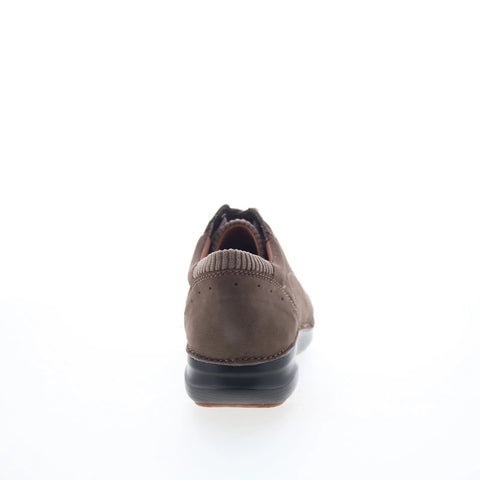 Clarks Appley Tie 26162050 Womens Brown Nubuck Lifestyle Sneakers Shoes