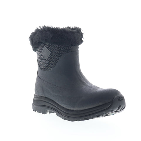 Original Muck Apres Slip On Ankle AG APV000 Womens Black Winter Boots