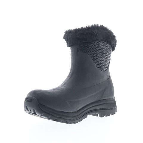 Original Muck Apres Slip On Ankle AG APV000 Womens Black Winter Boots