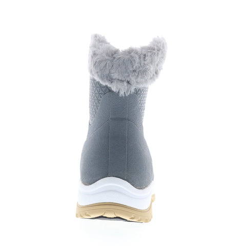 Original Muck Apres Slip On Ankle AG APV100 Womens Gray Synthetic Winter Boots