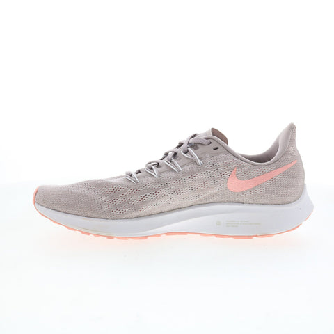 Nike Air Zoom Pegasus 36 AQ2210-200 Womens Gray Canvas Athletic Running Shoes