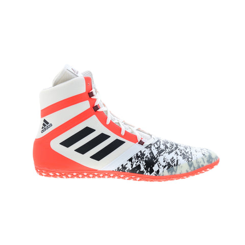 Adidas Flying Impact AQ3319 Mens White Synthetic Athletic Wrestling Sh