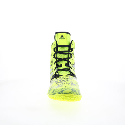 Adidas Flying Impact AQ3320 Mens Green Synthetic Athletic Wrestling Shoes