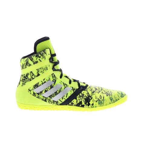 Adidas Flying Impact AQ3320 Mens Green Synthetic Athletic Wrestling Shoes