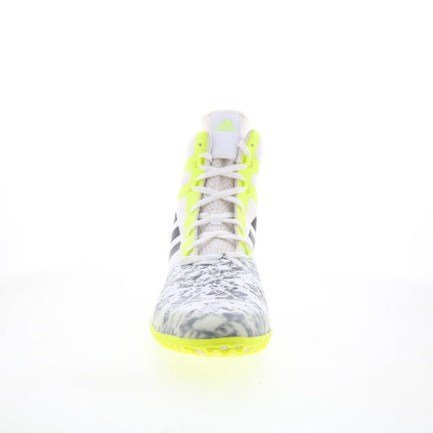 Adidas Flying Impact AQ3321 Mens White Synthetic Athletic Wrestling Sh