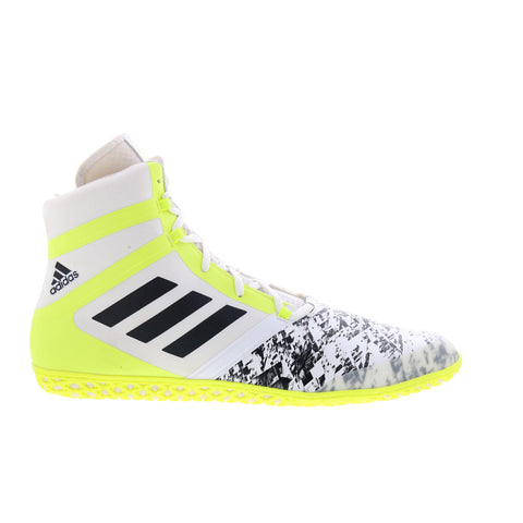 Adidas Flying Impact AQ3321 Mens White Synthetic Athletic Wrestling Shoes