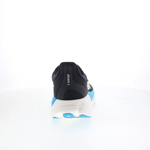 Hoka Arahi 8 1168690-BKSK Mens Black Canvas Lace Up Athletic Running Shoes