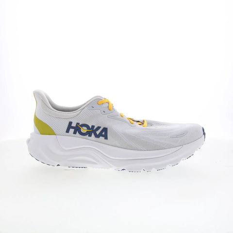 Hoka Arahi 8 1168690-SSTC Mens Gray Mesh Lace Up Athletic Running Shoes
