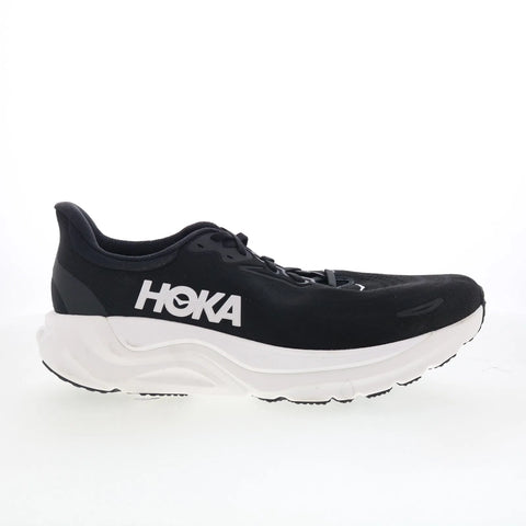 Hoka Arahi 8 Wide 1168710-BWHT Mens Black Wide Mesh Athletic Running Shoes