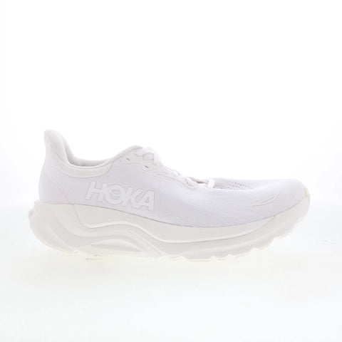 Hoka Arahi 8 Wide 1168711-WWH Womens White Wide Mesh Athletic Running Shoes