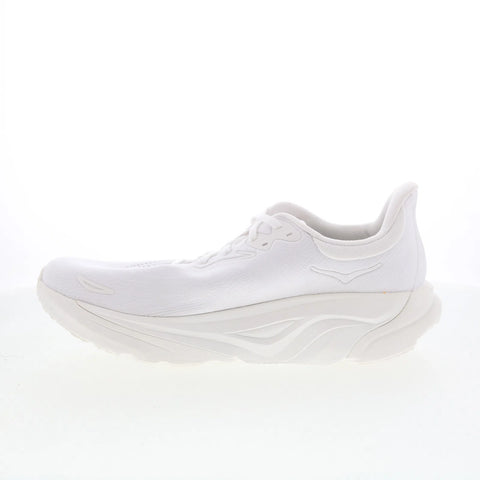 Hoka Arahi 8 Wide 1168711-WWH Womens White Wide Mesh Athletic Running Shoes
