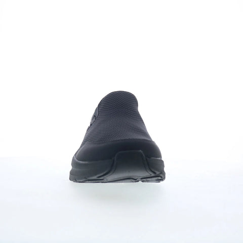 Skechers Arch Fit 2.0 - Vallo Mens Black Extra Wide Lifestyle Sneakers Shoes