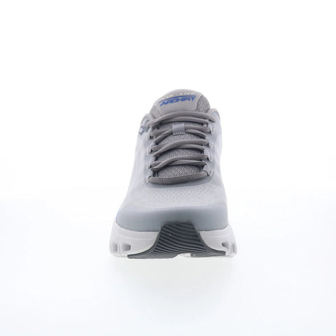 Skechers Slip-ins Wave - Zanaro Mens Gray Extra Wide Lifestyle Sneakers Shoes
