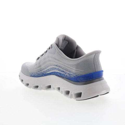 Skechers Slip-ins Wave - Zanaro Mens Gray Extra Wide Lifestyle Sneakers Shoes