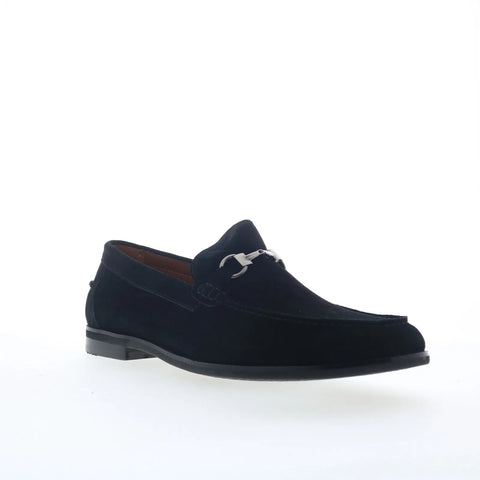 Steve Madden Arista ARIS02M1 Mens Black Suede Loafers & Slip Ons Casual Shoes