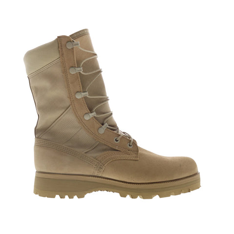 Belleville Army Combat Boot HW Made In USA Mens Beige Tactical Boots