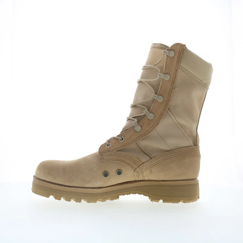 Belleville Army Combat Boot HW Made In USA Mens Beige Tactical Boots