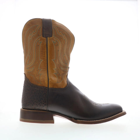 Tony Lama Asher 11" Square Toe SA2012 Mens Brown Cowboy Western Boots