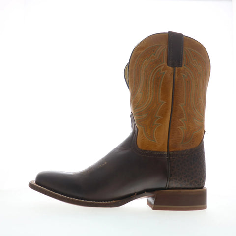 Tony Lama Asher 11" Square Toe SA2012 Mens Brown Cowboy Western Boots