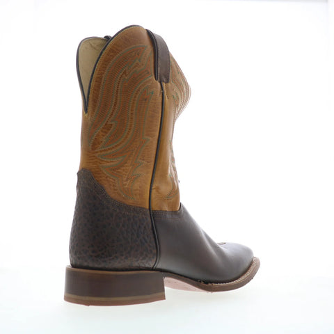 Tony Lama Asher 11" Square Toe SA2012 Mens Brown Cowboy Western Boots
