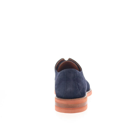 Johnston & Murphy Ashford 24-1509 Mens Blue Oxfords & Lace Ups Cap Toe Shoes