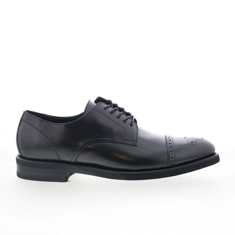 Johnston & Murphy Ashford Mens Black Oxfords & Lace Ups Cap Toe Shoes