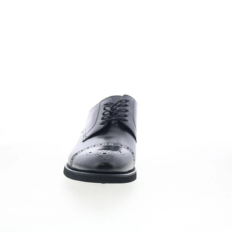 Johnston & Murphy Ashford Mens Black Oxfords & Lace Ups Cap Toe Shoes
