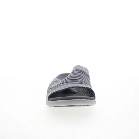 Spenco Astoria Slide SP1016DOV Womens Gray Canvas Slides Sandals Shoes