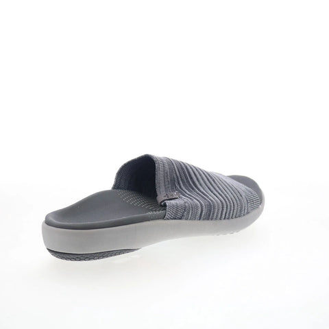 Spenco Astoria Slide SP1016DOV Womens Gray Canvas Slides Sandals Shoes