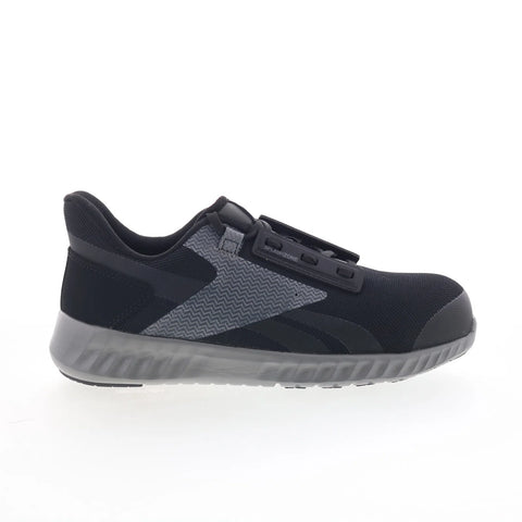 Reebok Work Sublite Composite Toe Metal Free Mens Black Wide Work Shoes
