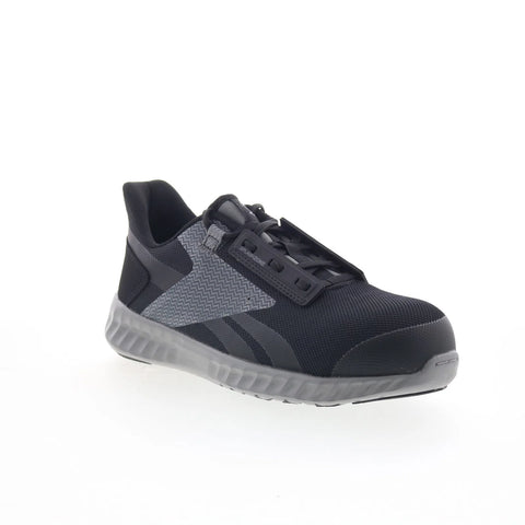 Reebok Work Sublite Composite Toe Metal Free Mens Black Wide Work Shoes