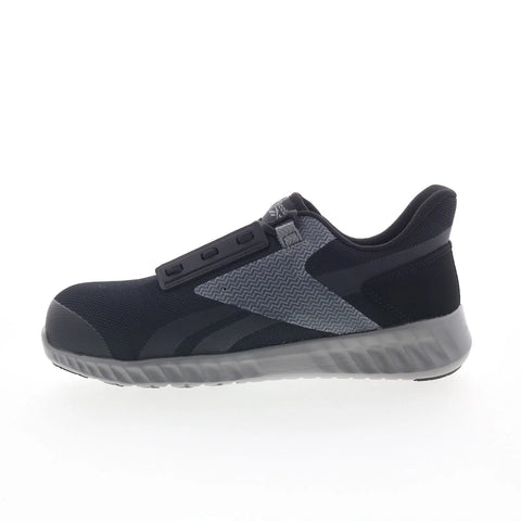 Reebok Work Sublite Composite Toe Metal Free Mens Black Wide Work Shoes