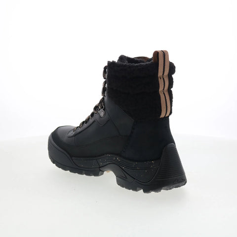 Clarks ATL Hike Top GTX 26173821 Womens Black Leather Casual Dress Boots