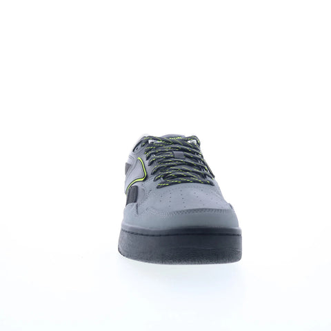 Reebok ATR Chill Mens Gray Leather Lace Up Lifestyle Sneakers Shoes