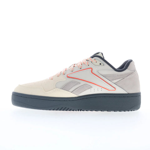 Reebok ATR Chill Mens Beige Leather Lace Up Lifestyle Sneakers Shoes